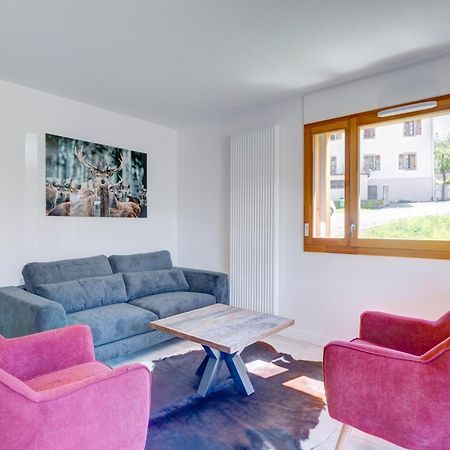La Poudreuse - Duplex Avec Balcon Vue Montagne - Flumet Apartment Ngoại thất bức ảnh