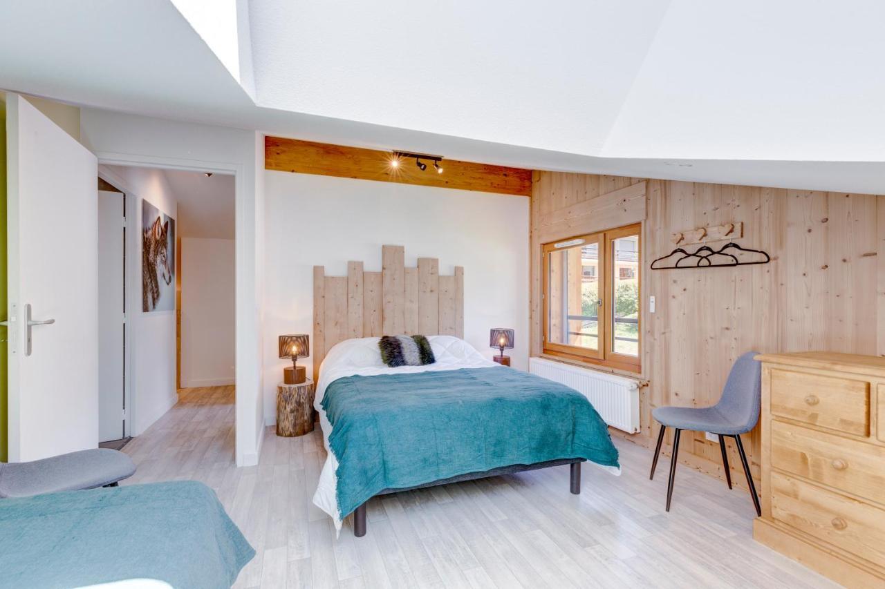 La Poudreuse - Duplex Avec Balcon Vue Montagne - Flumet Apartment Ngoại thất bức ảnh