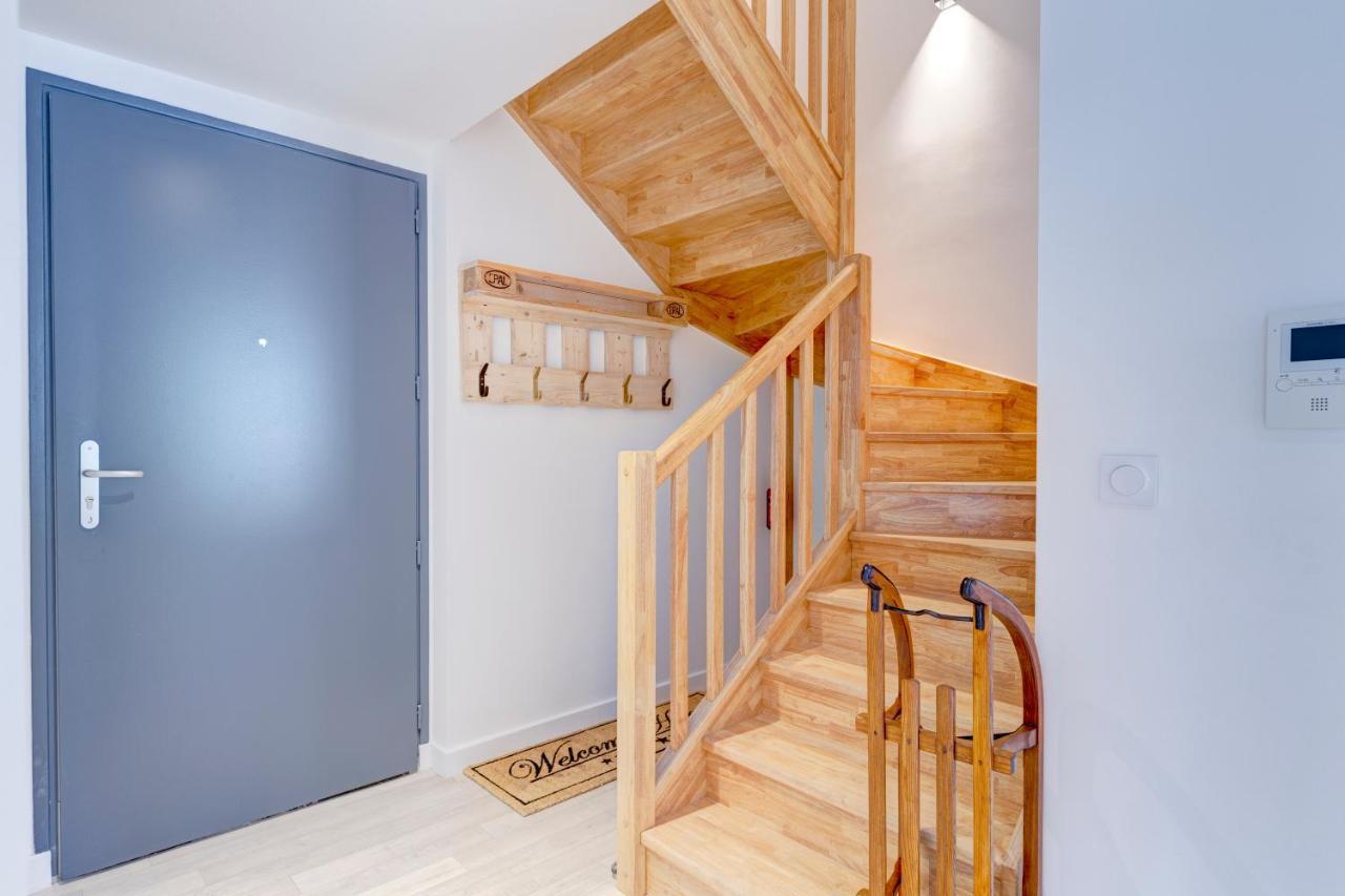 La Poudreuse - Duplex Avec Balcon Vue Montagne - Flumet Ngoại thất bức ảnh