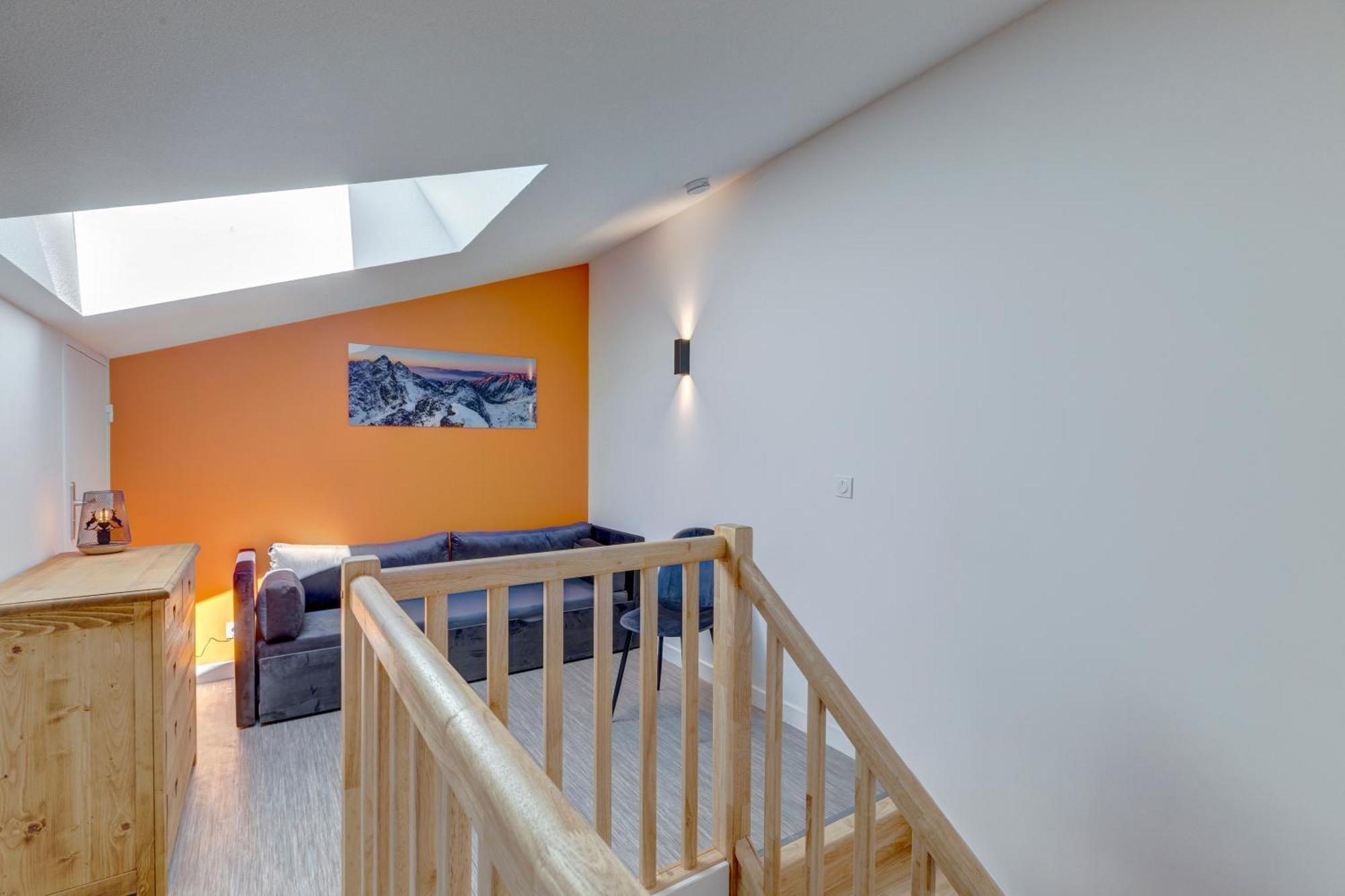 La Poudreuse - Duplex Avec Balcon Vue Montagne - Flumet Apartment Phòng bức ảnh