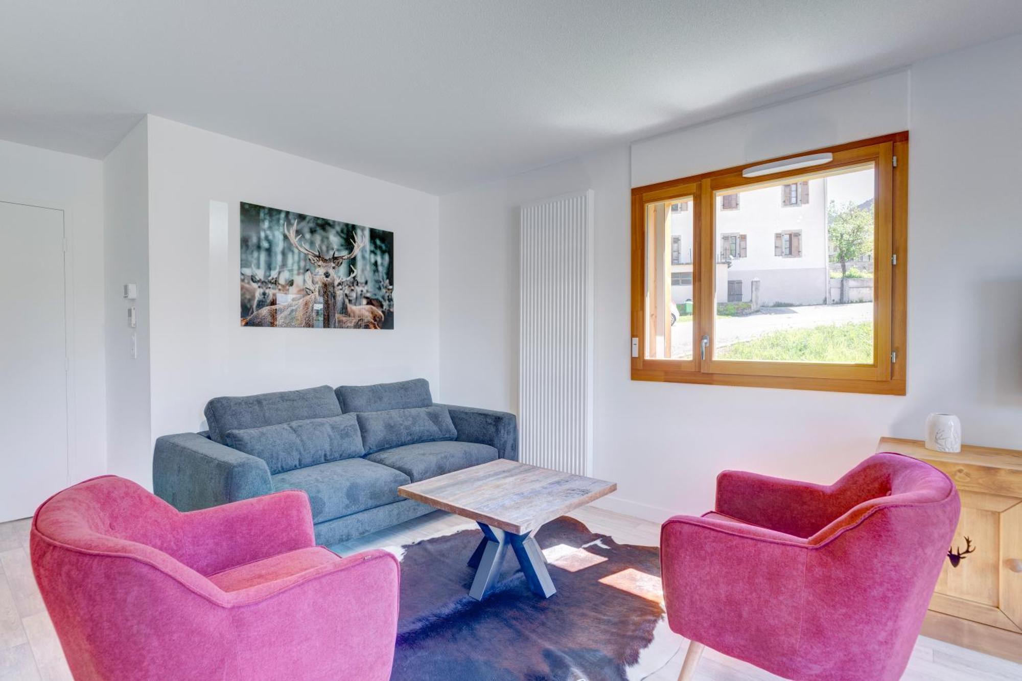 La Poudreuse - Duplex Avec Balcon Vue Montagne - Flumet Apartment Ngoại thất bức ảnh
